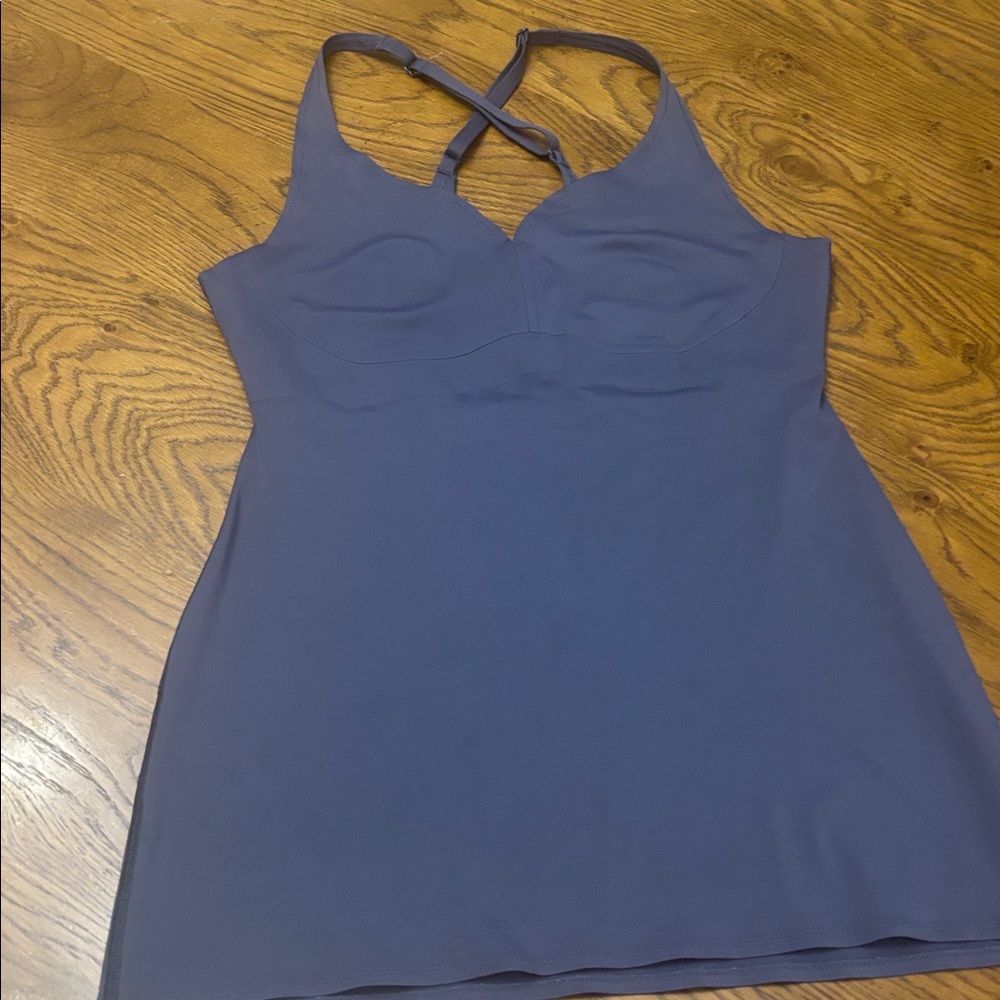 LULULEMON Navy Long Tank